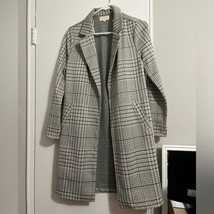 Plaid cardigan